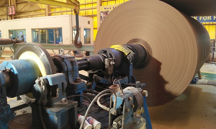 Copper Water Cooled Brake on paper mill winder
