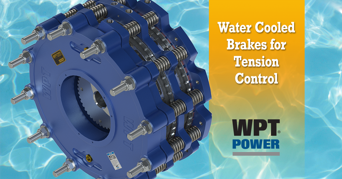 Water-cooled brake advantage